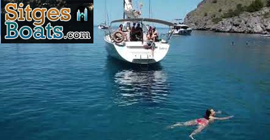 Sitges Boat charter - 12 Person Sailing Boat from Port Ginesta
