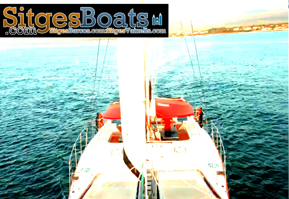 Sitges Boat charter - Catamaran 37 Charter Hire Rental Sitges barcelona Spain
